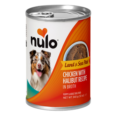 Recette Nulo Pâté au poulet et au flétan pour chiens